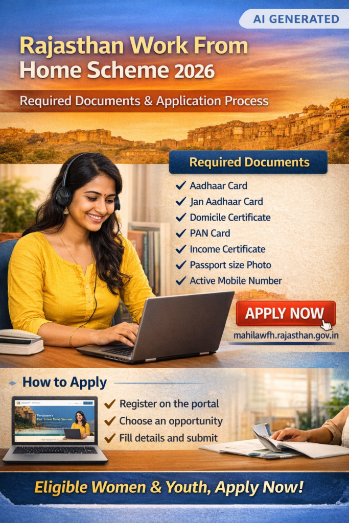 Mukhyamantri Work from home scheme