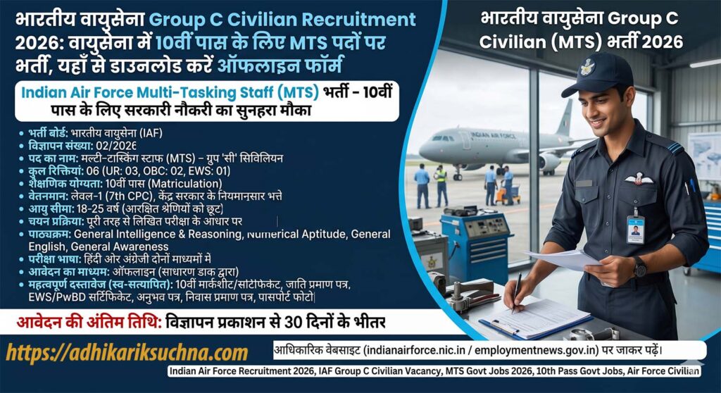 IAF-MTS-Vacancy-2026